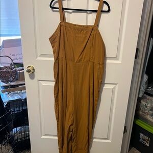Old Navy Mustard Jumpsuit